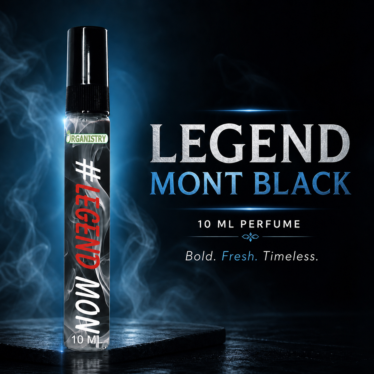 Legend Mont Black Legend Mont Black Perfume 10ml - Image 1