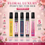Floral Luxury Perfume For Her Pack of 5
